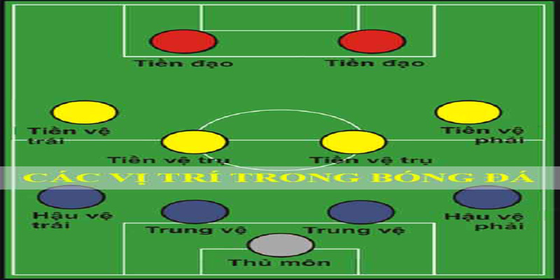 Giới thiệu sơ lược về các vị trí trong bóng đá 