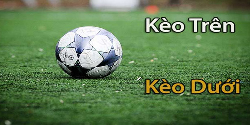 Các tỷ lệ chấp lúc đặt kèo trên, kèo dưới